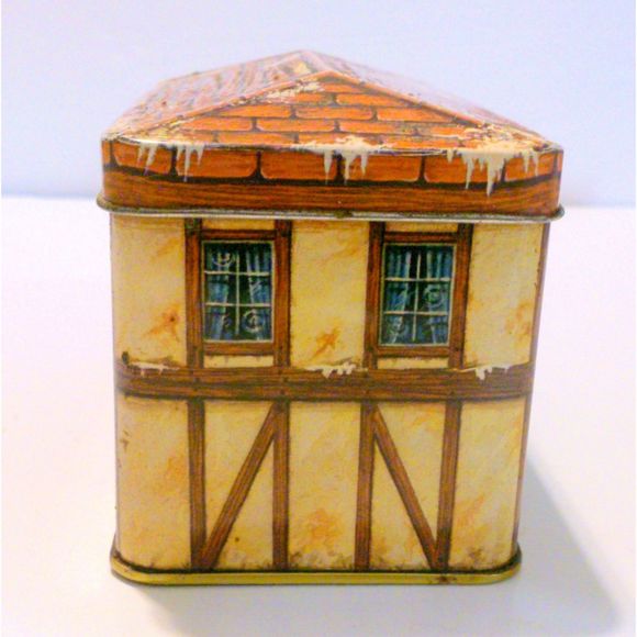Vintage Daher Ye "Olde Village Shop" Tin Box - Picture 3 of 6